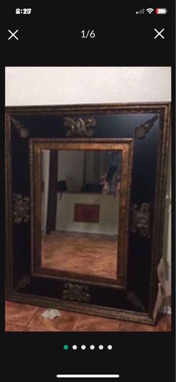 Uttermost Cadence Antique Gold Mirror Paid $800