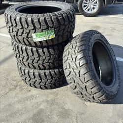 33/12.50R20LT Mud Terrain Tires Brand New Set Of 4 
