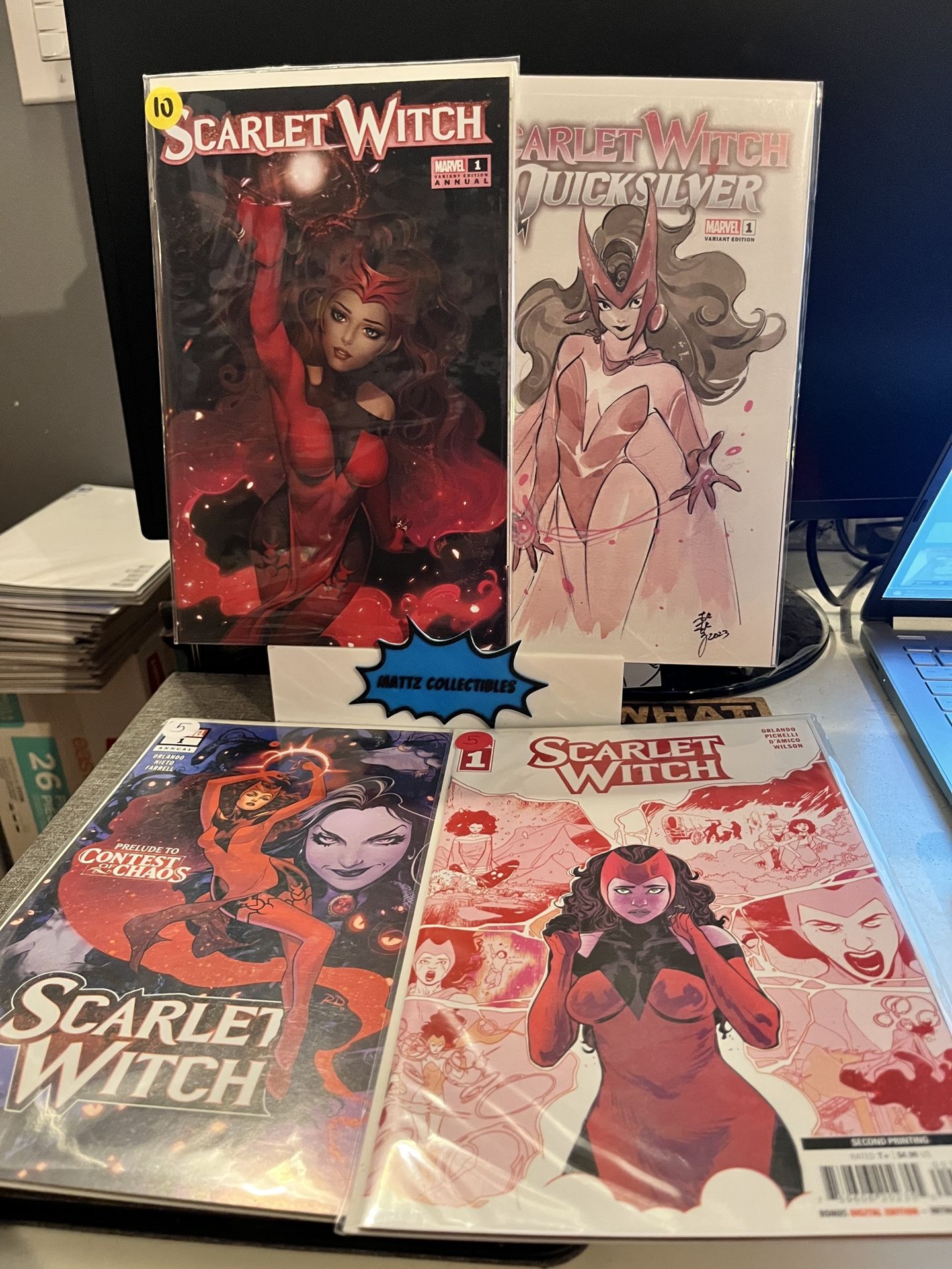 Scarlet Witch Comic Lot