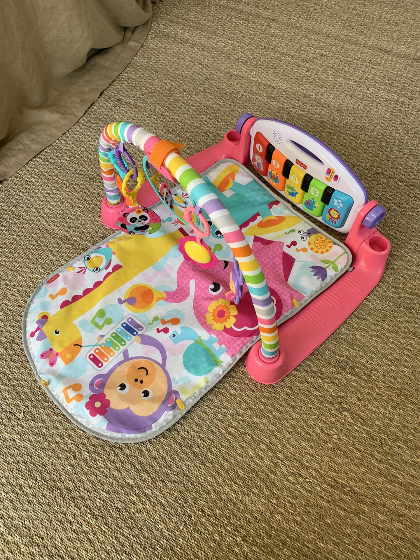 Fisher-Price Piano Play Gym Pink