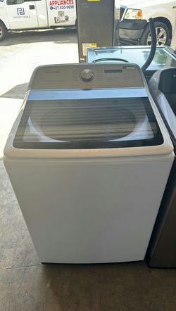Samsung Top Load Washer, White, High Efficiency