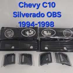 Chevy C10 Silverado 1(contact info removed) Headlights OBS 