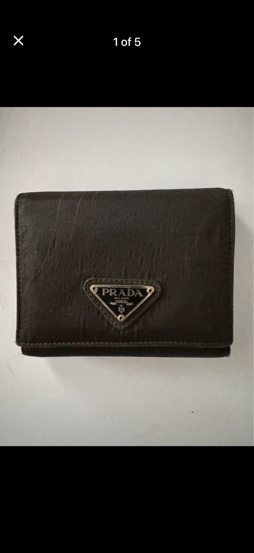 Prada Vintage Wallet.