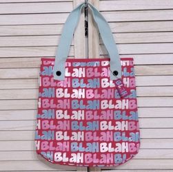 David & Goliath 2005 "Blah Blah Blah" Tote PRICE FIRM