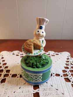 Pillsbury Doughboy "Irish Eyes" Music Box