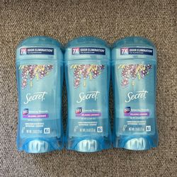Brand New Secret Deodorant For Women
