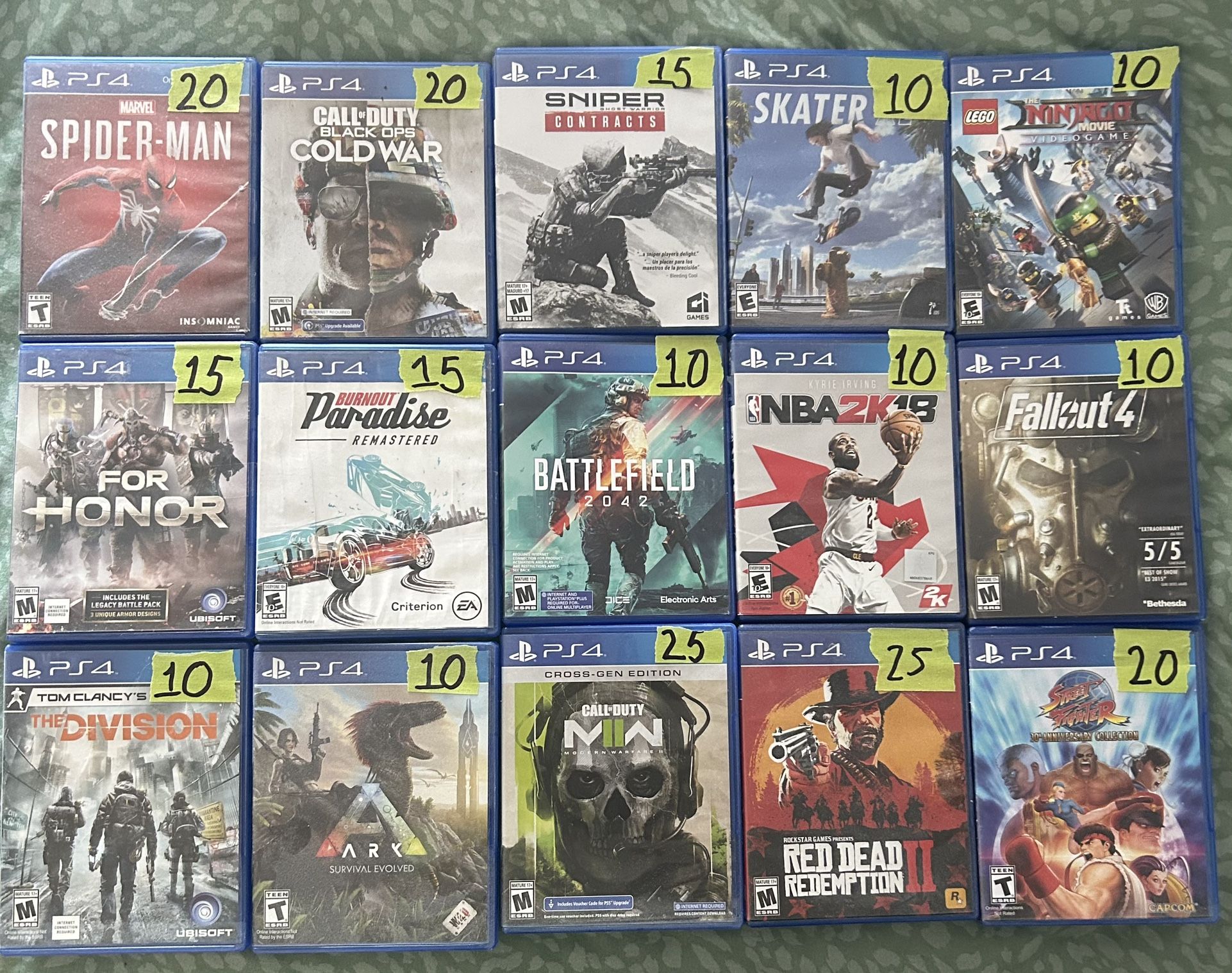 PS4 Video Games