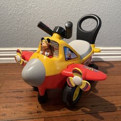Mickey Ride On/ Push Toddler Toy - Baby