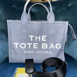 Authentic Marc Jacobs Blue Denim Shoulder Bag Satchel