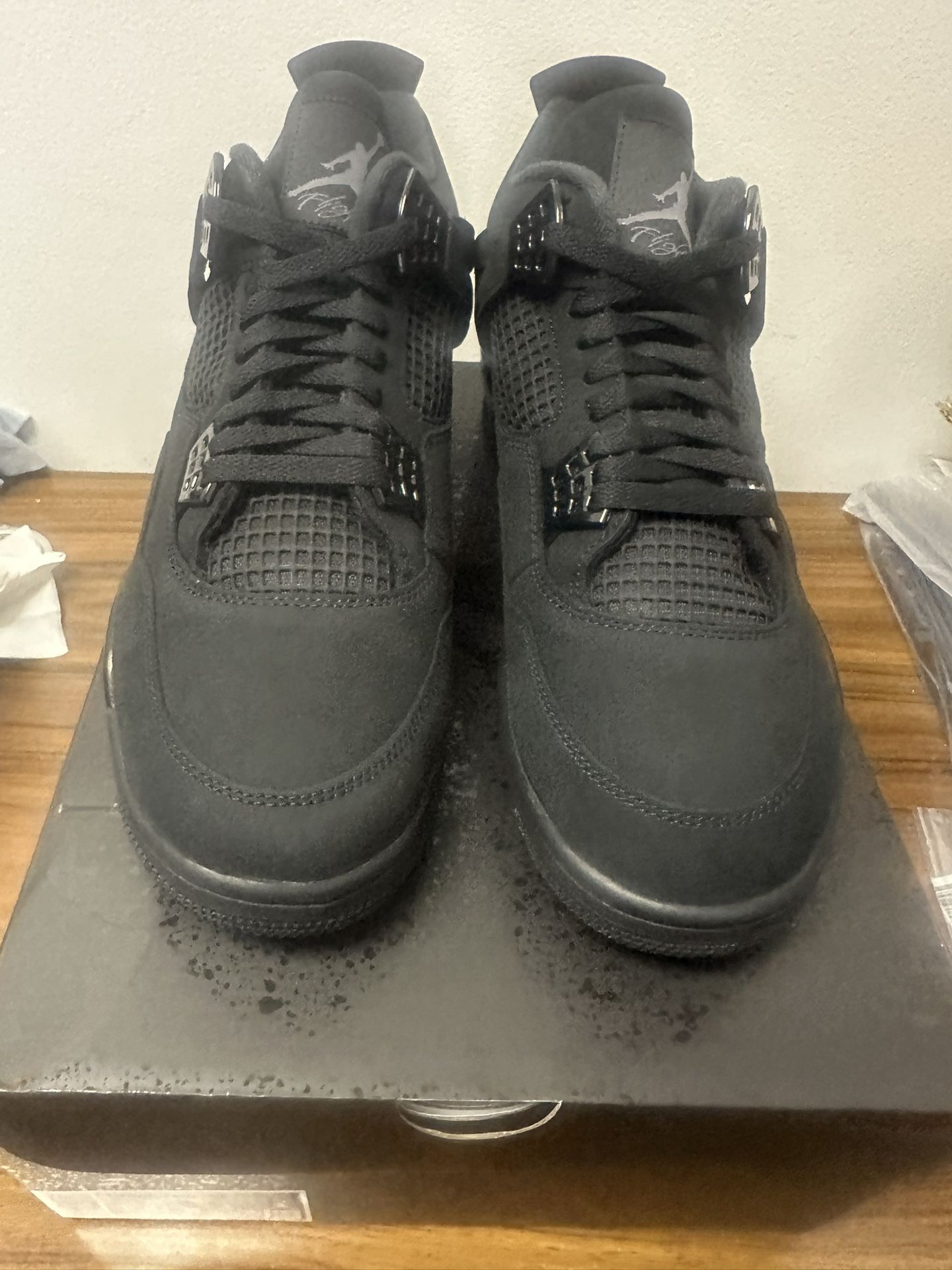 DS Air Jordan 4 Retro “Black Cat” 2025 Men’s size 13