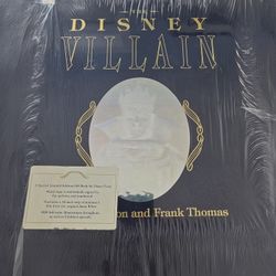 Limited Edition book titled 'The Disney Villain' by Ollie Johnston and Frank Thomas