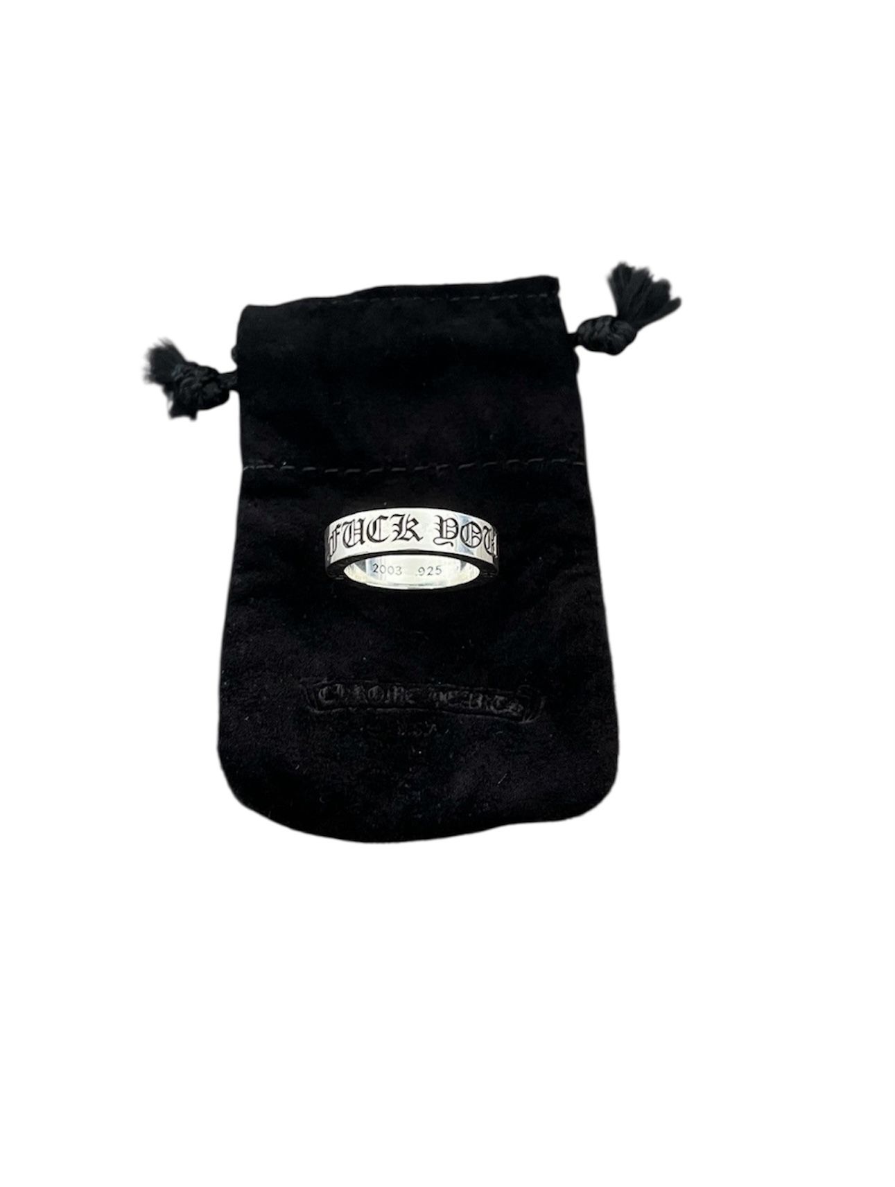 Chrome Hearts ‘Fuck You’ Spacer 6mm Ring