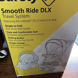 Safety 1st Smooth Ride DLX stroller Car Seat Travel System Combo Brand New In Box