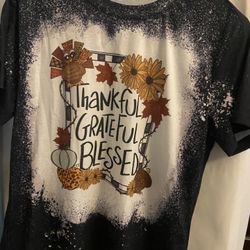 Thankful Shirt Size s
