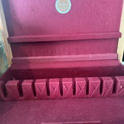   Naken Tarnish Proof Silverware Chest Wood Box