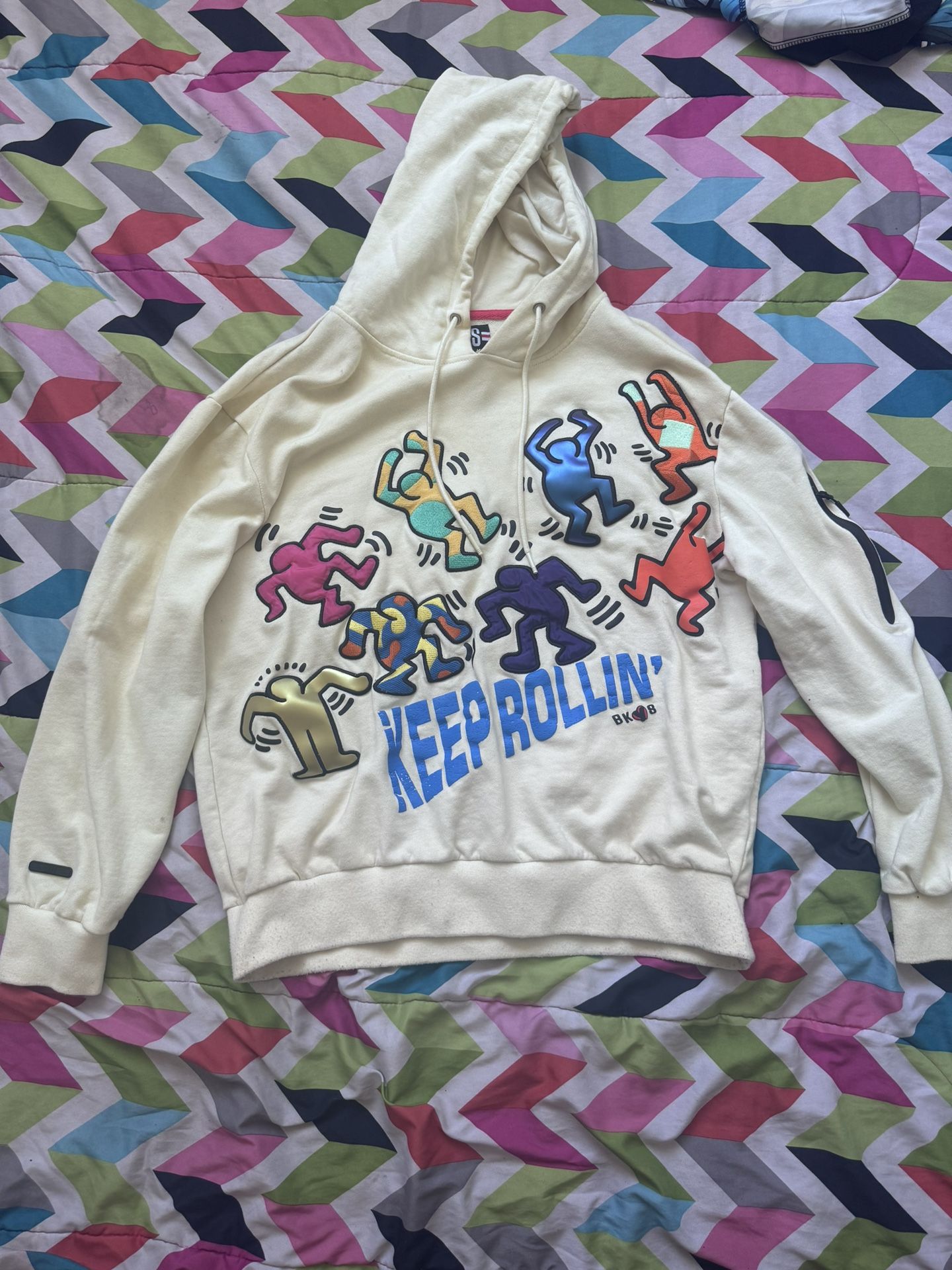 Keith Haring Hoodie XL (fits Smaller)
