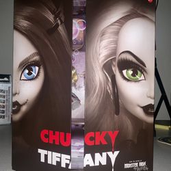 Chucky and Tiffany Skullector Dolls Monster High New