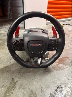 Scat pack steering wheel and air bag