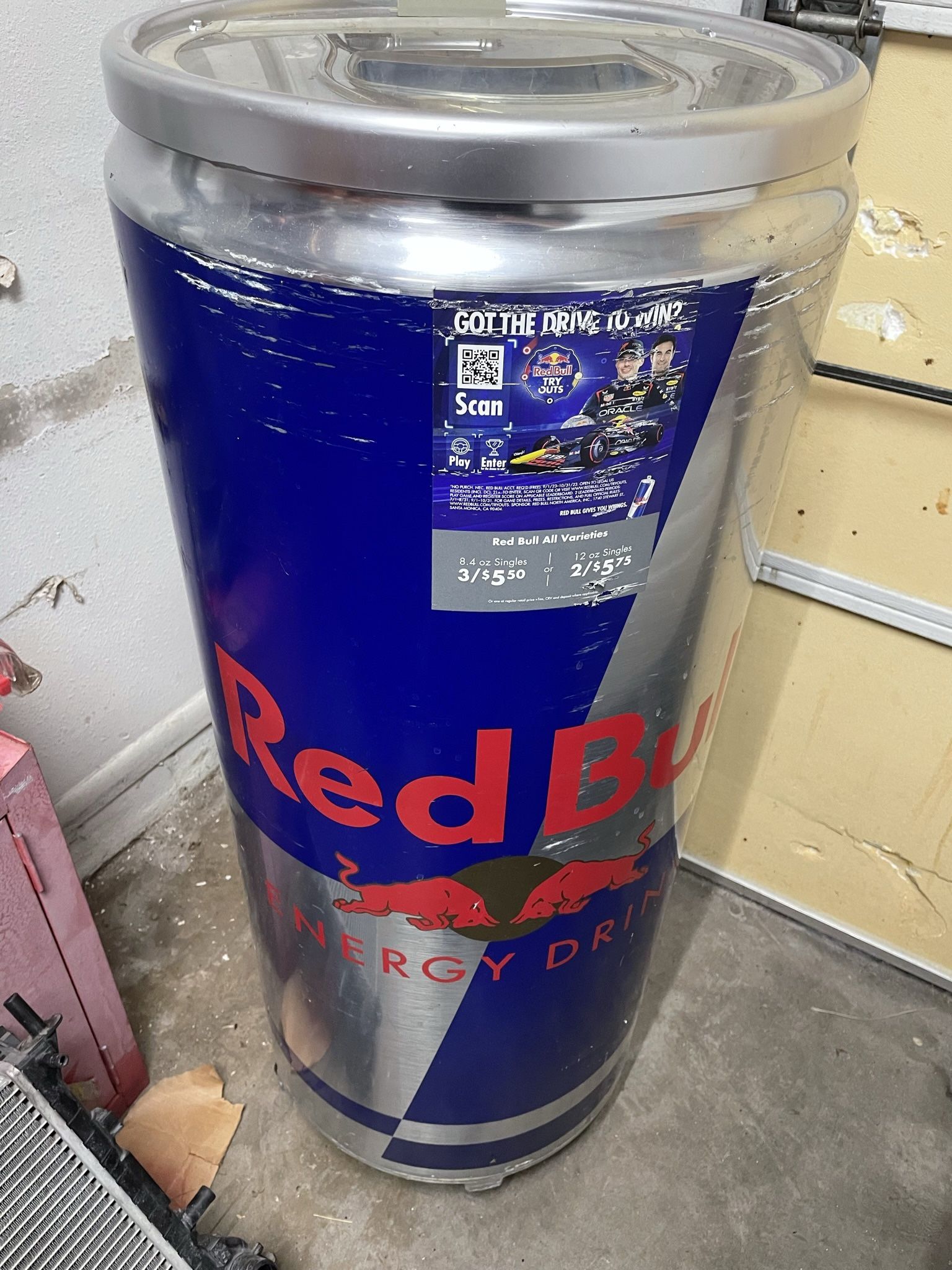 Red Bull Energy Mini Fridge
