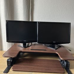 24” Monitors (two)