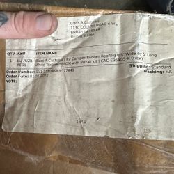 Rv New Roof Repair Kit With Bucket Of Seal