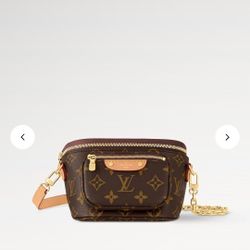 100% Authentic Mini Bum Bag Louis Vuitton