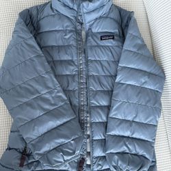 Patagonia Jacket – Girls Size 10, Light Blue