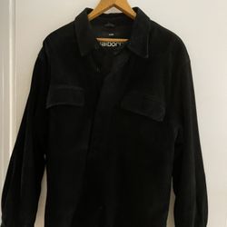Suede Shirt Jacket