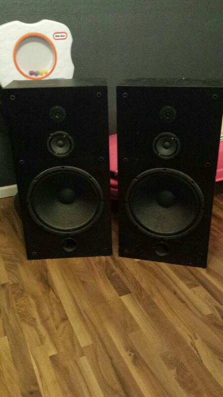 Kenwood 3 Way Tower Speakers Model JL707