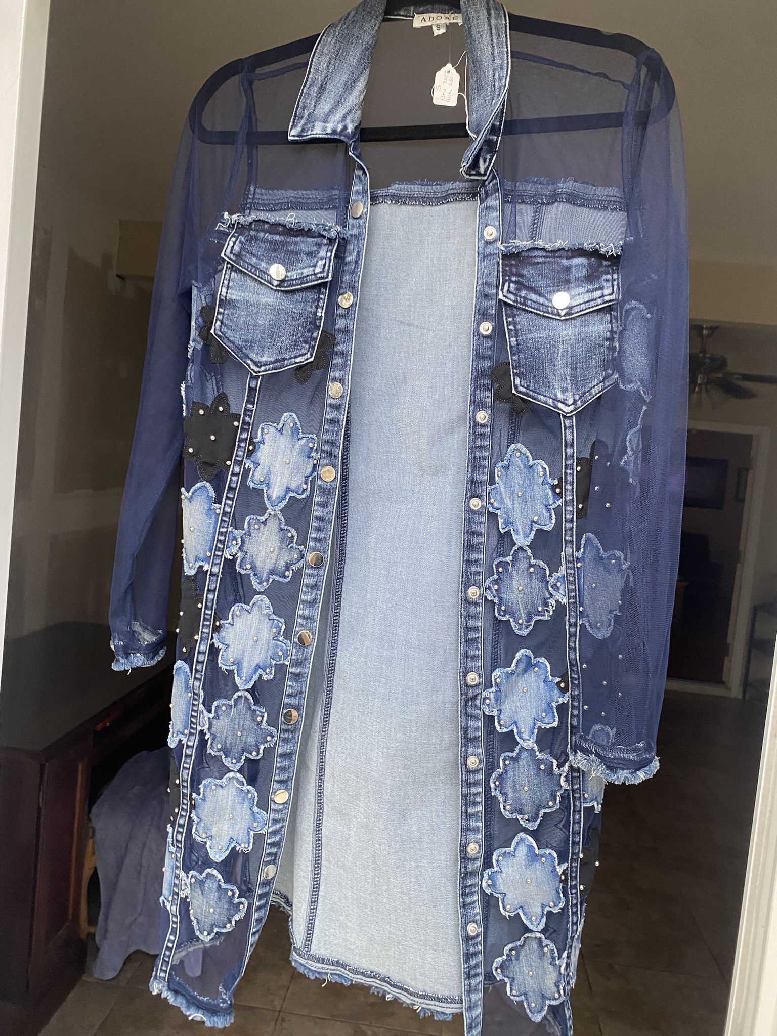 ADORE Embellished Denim Jacket