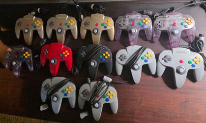 Nintendo 64 N64 Video Game Controllers Original Authentic