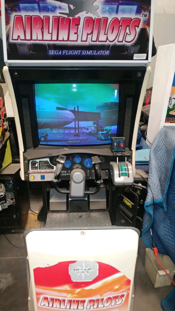 Sega AirLine Pilots Arcade for Sale in Ontario, CA OfferUp