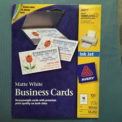 Avery blank business cards for customizable printable options