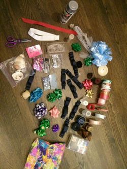 Lots of arts & crafts, scrapbooking supplies