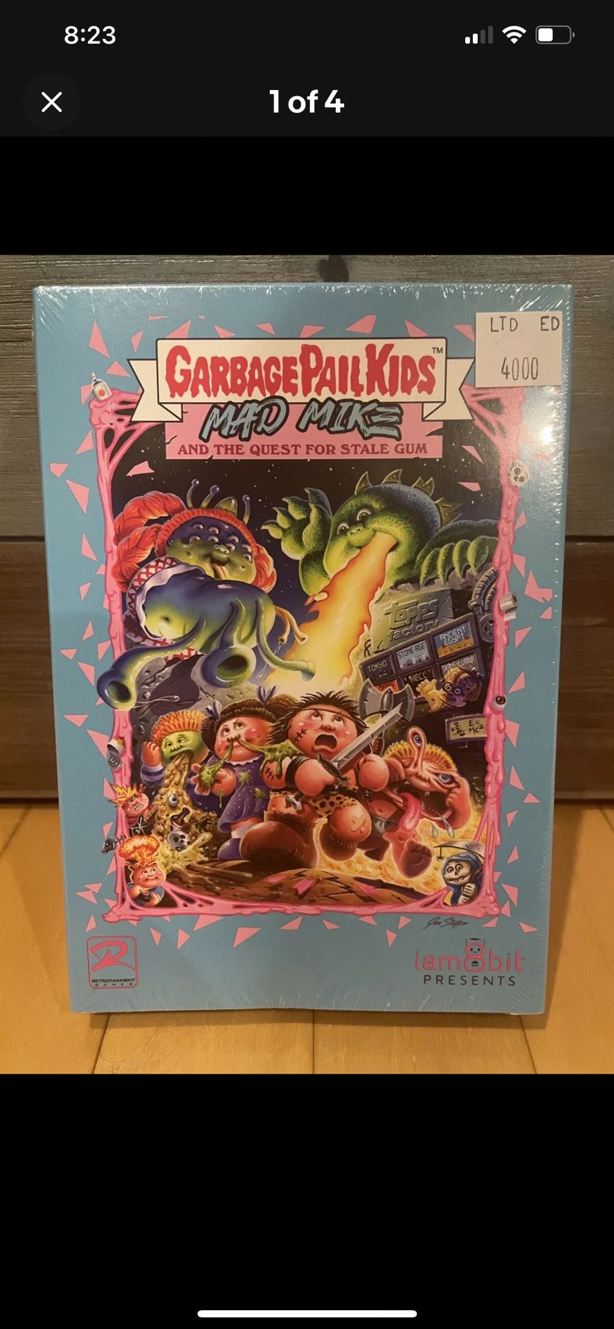 Nes Garbage Pail Kids Mad Mike And The Quest For Stale Bubblegum