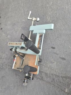 Delta Universal Heavy Duty Tenoning Jig for Table Saw Vise Clamp Tool Tools WoodWorking Wood tenon