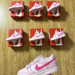 Triple Pink Dunks