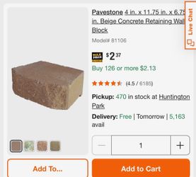 Pavestone Bricks