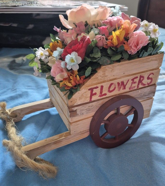 Flower Box Wagon