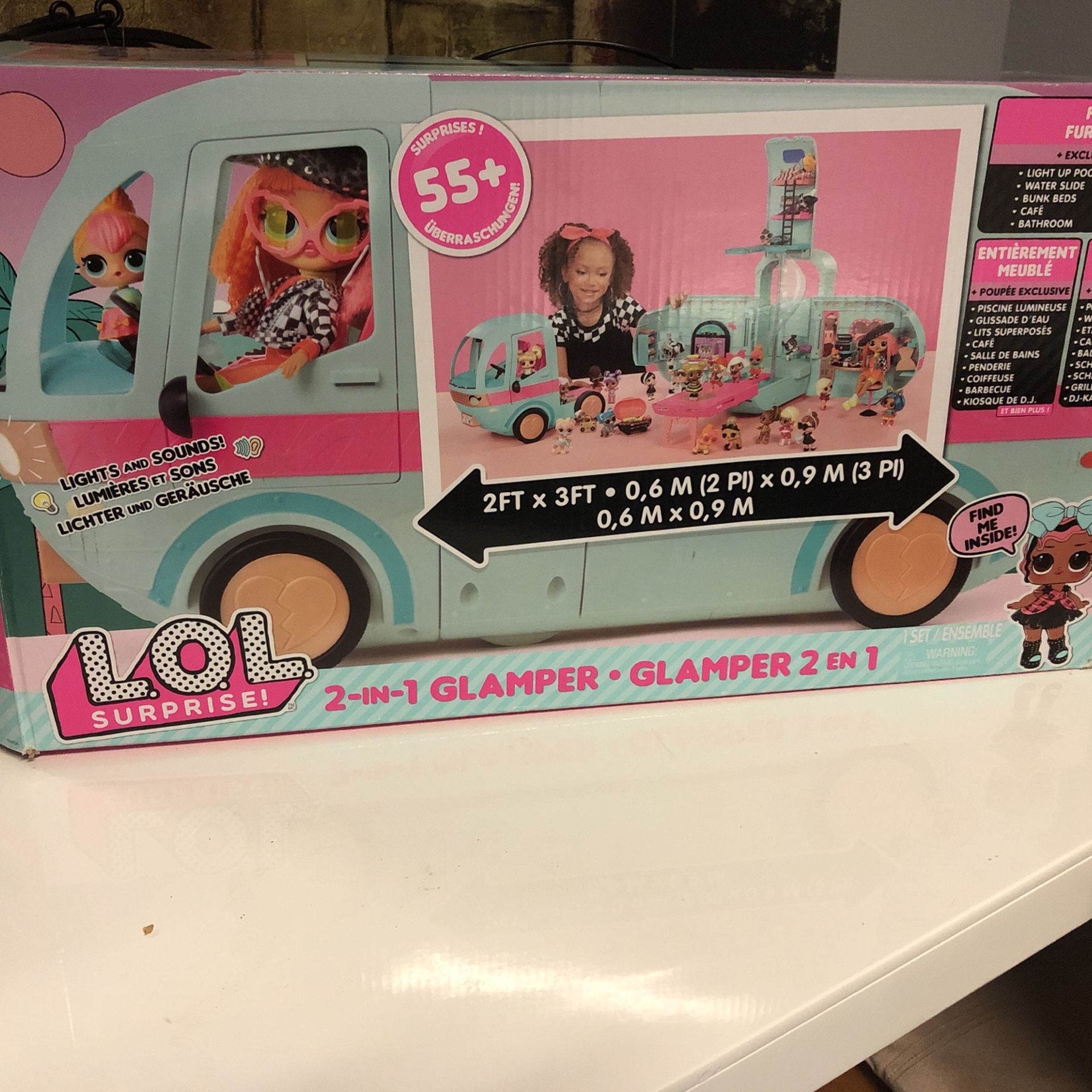 LOL 2 In 1 Glamper In Box
