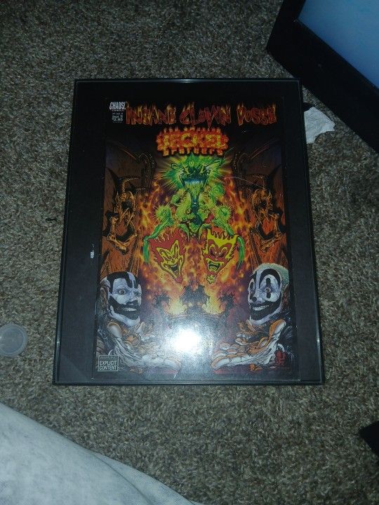 Insane Clown Posse Framed Comic Book