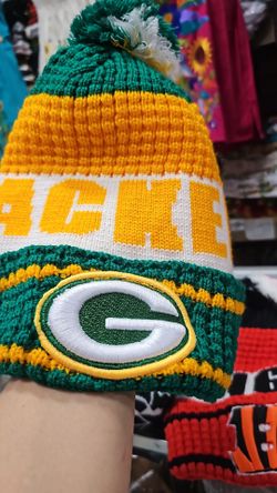 Handmade beanie-style inspired by G Packers
