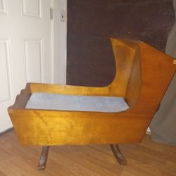 Antique Rocking Cradle