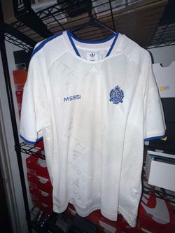 Kith x Adidas Messi white jersey Medium $210
