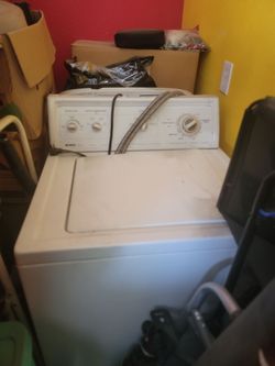 Kenmore Washer and Dryer