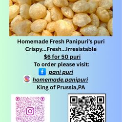 Panipuri’s Puri 