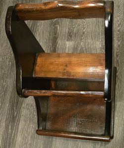 Vintage Wood Book Shelf/Plant Stand