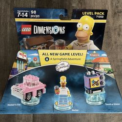 The Simpsons Homer Legos Dimensions