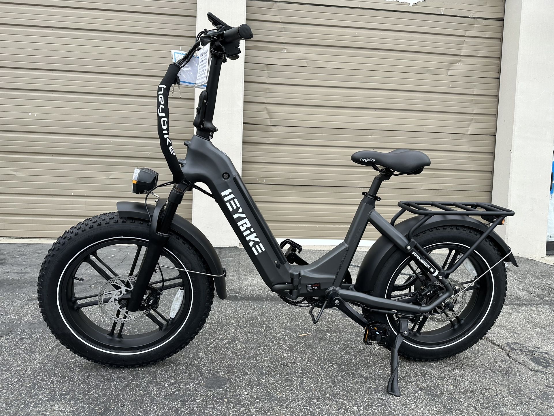 HEYBIKE Ranger S 750 Watts 20” Foldable Electric Bike In Shark Gray