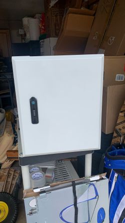 Outdoor EV Charger Enclosure Wall Mounted EV Charger Box with Lock Electric Vehicle Charging Equipment Suitable for Most EV Chargers